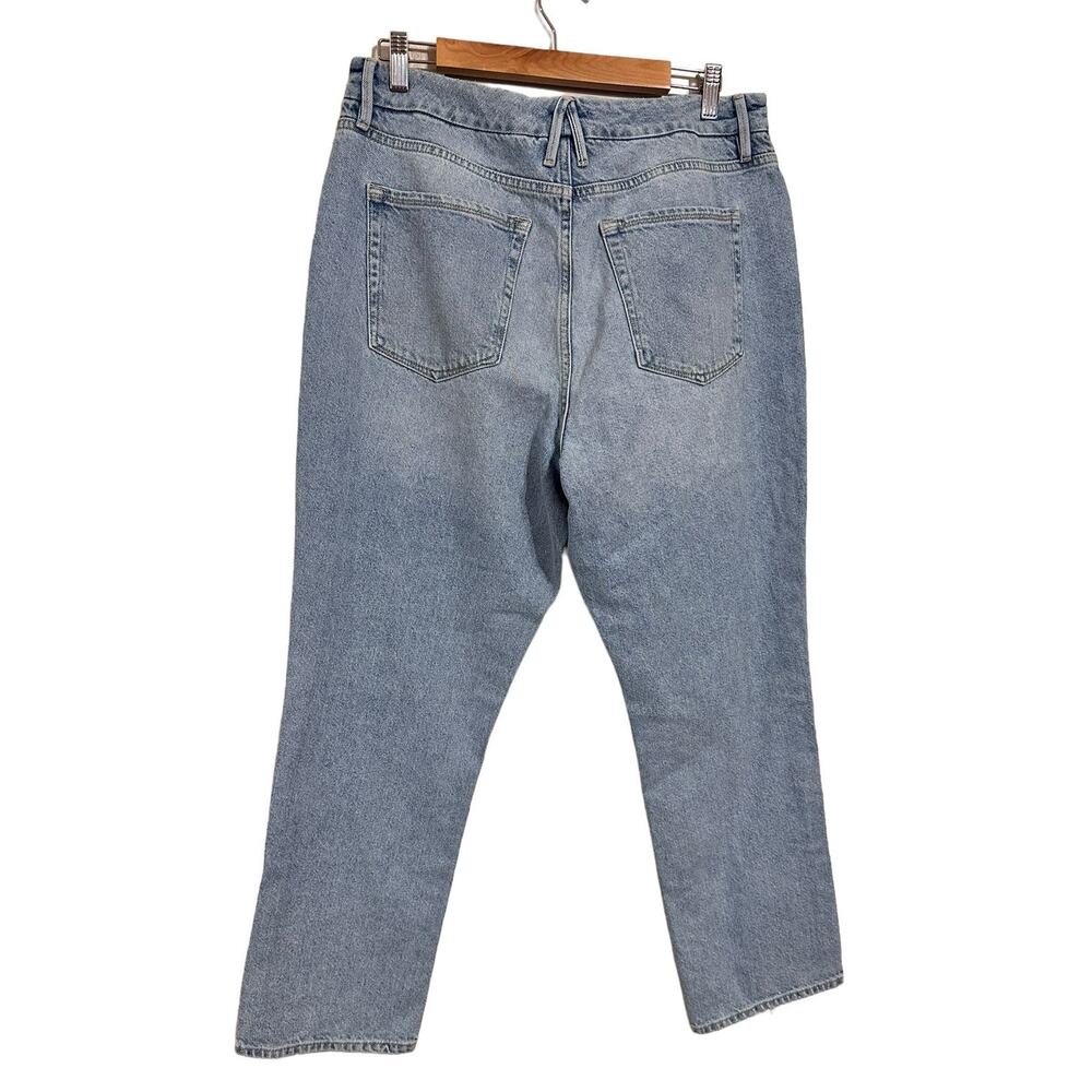 Good American Good Boy Jeans GB050T Size 14 or Size 32 - Picture 2 of 6